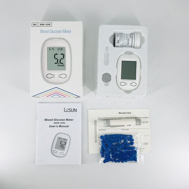 Home Blood Sugar Test Kit - Packing