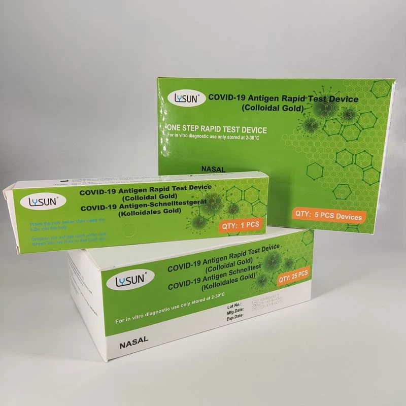 High evaluation antigen rapid test