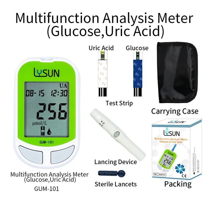 Handheld Easy-using Multifunction Electronic Uric Acid Meter