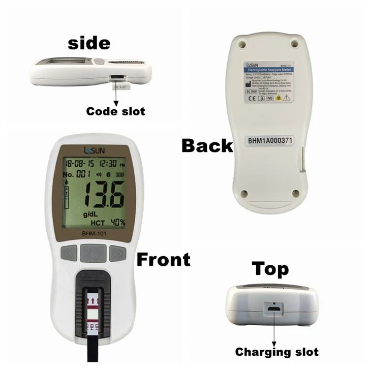 Hot Saleing Hemoglobin Meter Bluetooth Connect High Quality With Low Price
