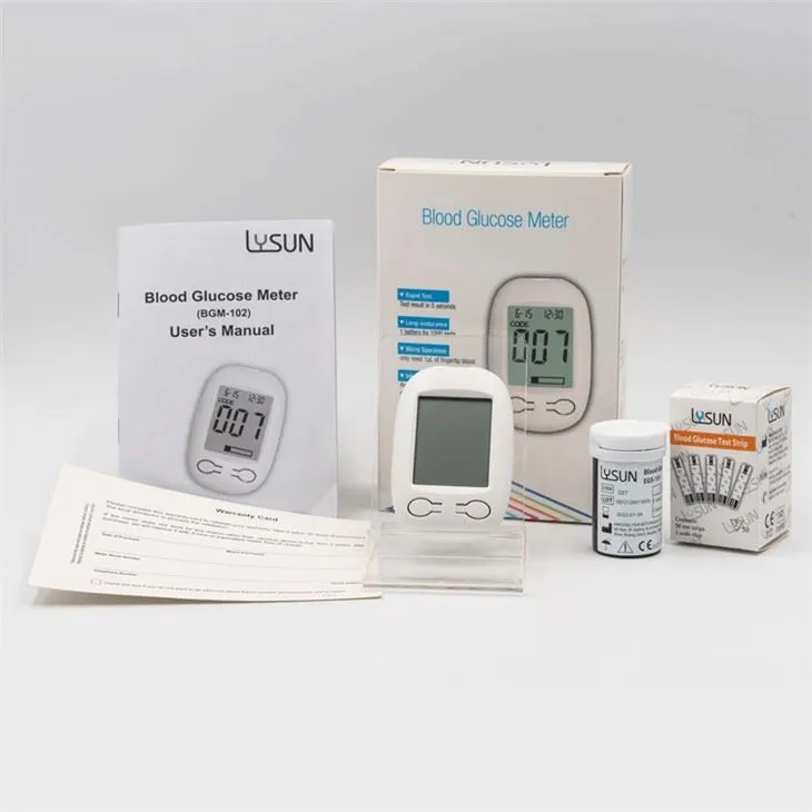 Lysun Portable Glucose Test Meter Sugar Monitor