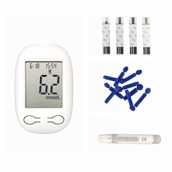Professional Manufacturer Code Free Diabetes Test Meter Glucose Monitor