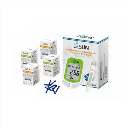 Lysun Hospital And Household Blood Glucose Uric Acid Meter