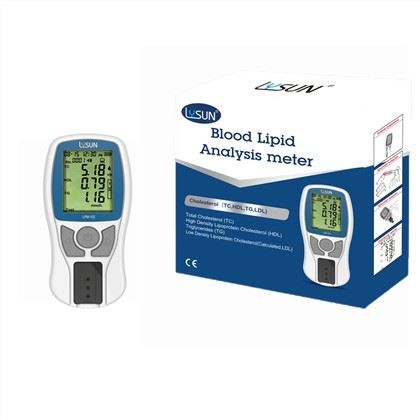3 in 1 Cholesterol Triglycerides HDL LDL CHOL/HDL Ratio Lipid Testing Meter