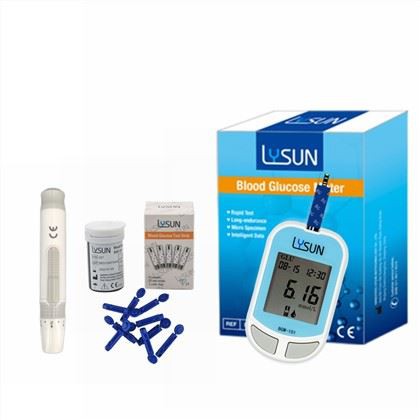 Medical Home Electric Glucometro Diabetic Blood Glucose Meter Monitors