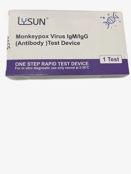MonkeyPox Test Kits IgG/IgM Monkeypox Rapid Test Cassette