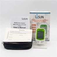 Multifunction Home Using Blood Glucose Meter With Uric Acid Test Meter