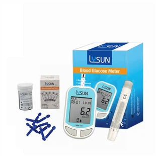 Digital Blood Glucose Monitor Blood Glucose Meter Portable Glucometer To Test Blood Sugar