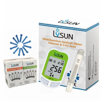 Lysun Hospital Blood Glucose Uric Acid Meter