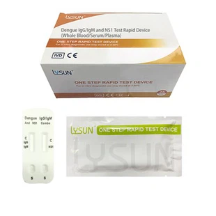 Dengue IgG/IgM And NS1 Quick Diagnosis OEM High Accuracy