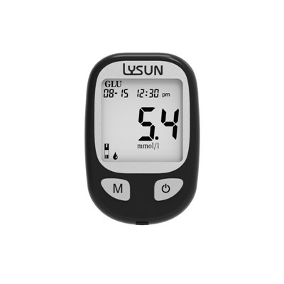 The Lysun Blood Glucose, Uric Acid, Blood Ketone ,Total Cholesterol Meter 4 in 1 GUKC-102