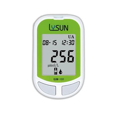 Lysun Hospital Rapid Detection Sugar Testing Uric Acid Meter